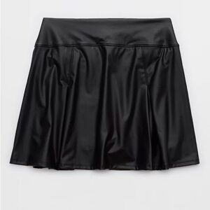OFFLINE by Aerie Faux Leather Skirt/ Skort Size XL
